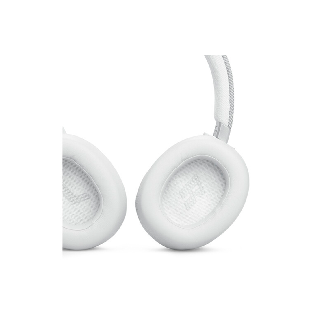 JBL Live 670NC Noise-Cancelling On-Ear Wireless Headphones - White in Qatar JBL Live 670NC Noise-Cancelling On-Ear Wireless Headphones - White in Qatar